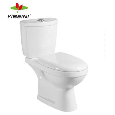 Sri Lanka hot sale wash-down two-piece toilets bathroom sanitary equipment ceramic wc toilets