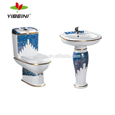 Luxury Good Design Ceramic Sanitary Ware two piece toilet set